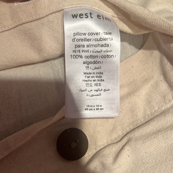 West Elm Accent Pillow Covers - Picture 4 of 4
